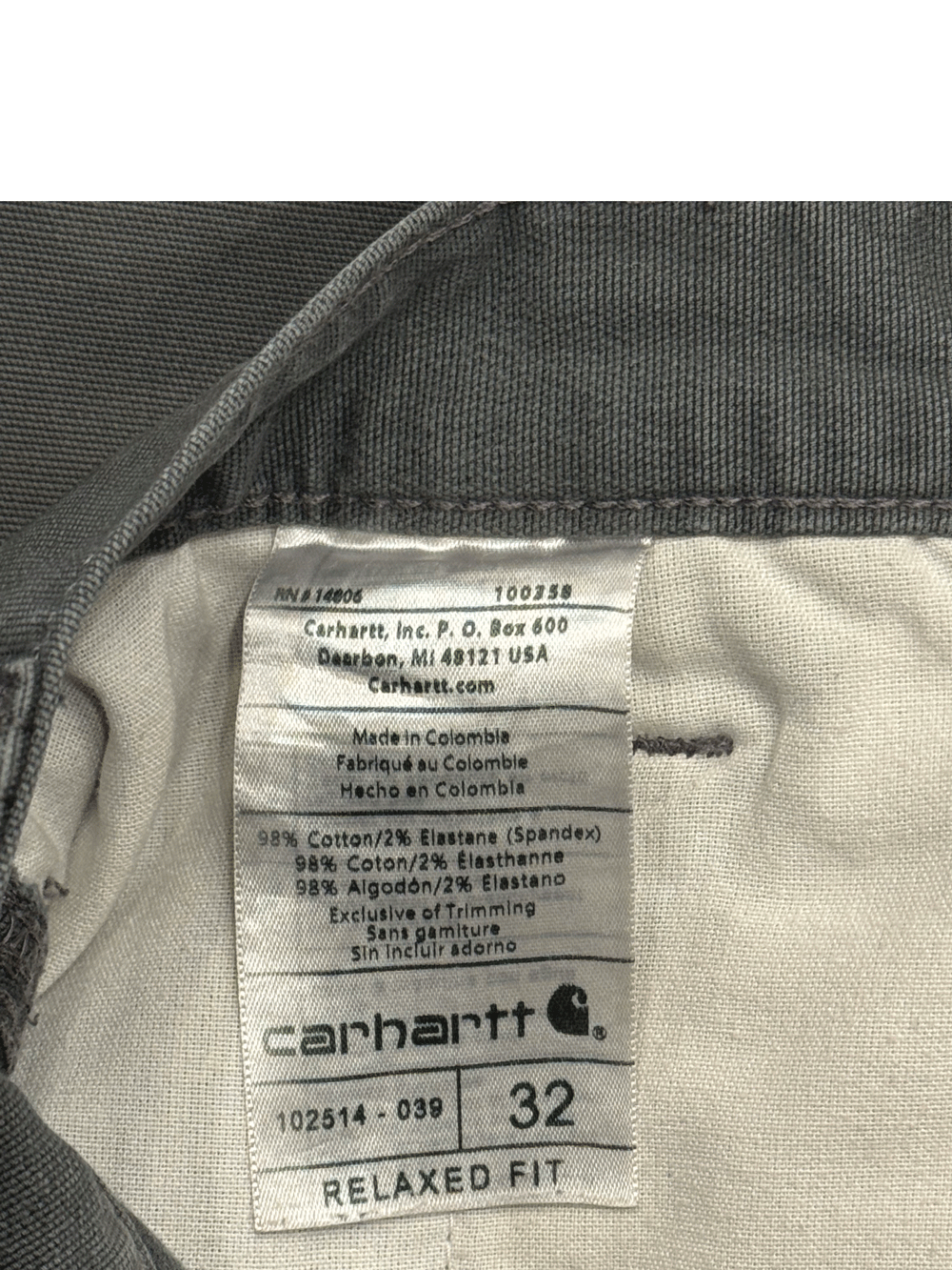 "Carhartt" Relaxed Fit Work Shorts