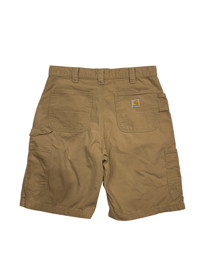 "Carhartt" Brown Multi-Pocket Work Shorts