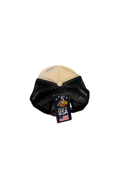 "Bass Pro Shops" Beige & Black Classic Mesh Cap