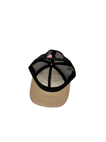 "Bass Pro Shops" Beige & Black Classic Mesh Cap