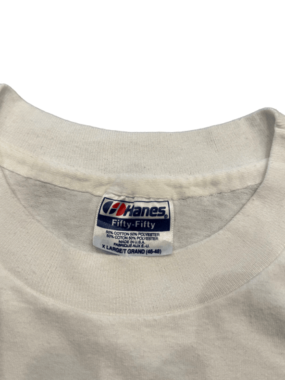 "MILLIONAIRE IN TRAINING" Vintage White Graphic T-Shirt
