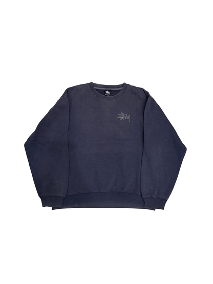 90's "Stussy" Back Print Sweat
