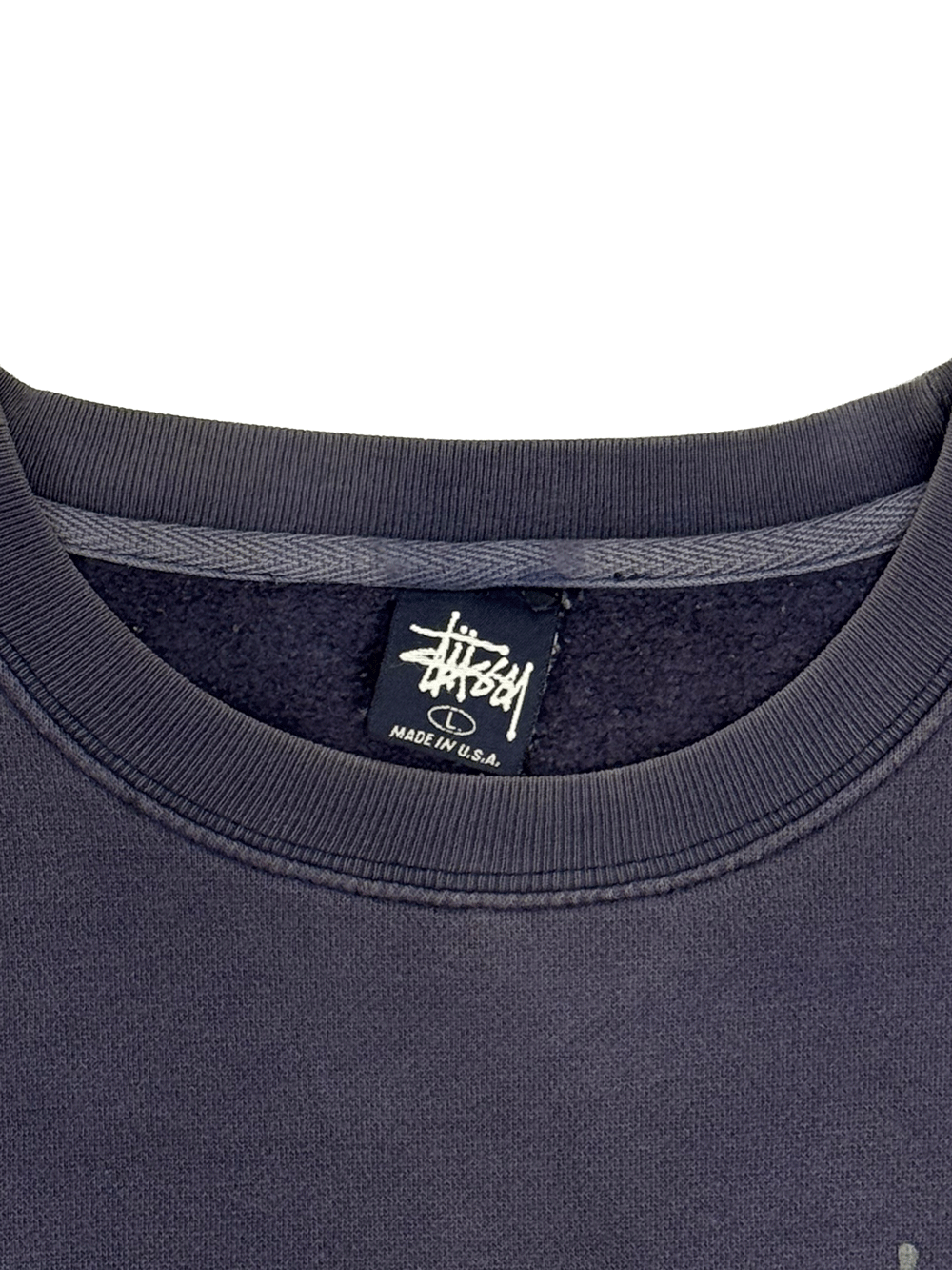 90's "Stussy" Back Print Sweat