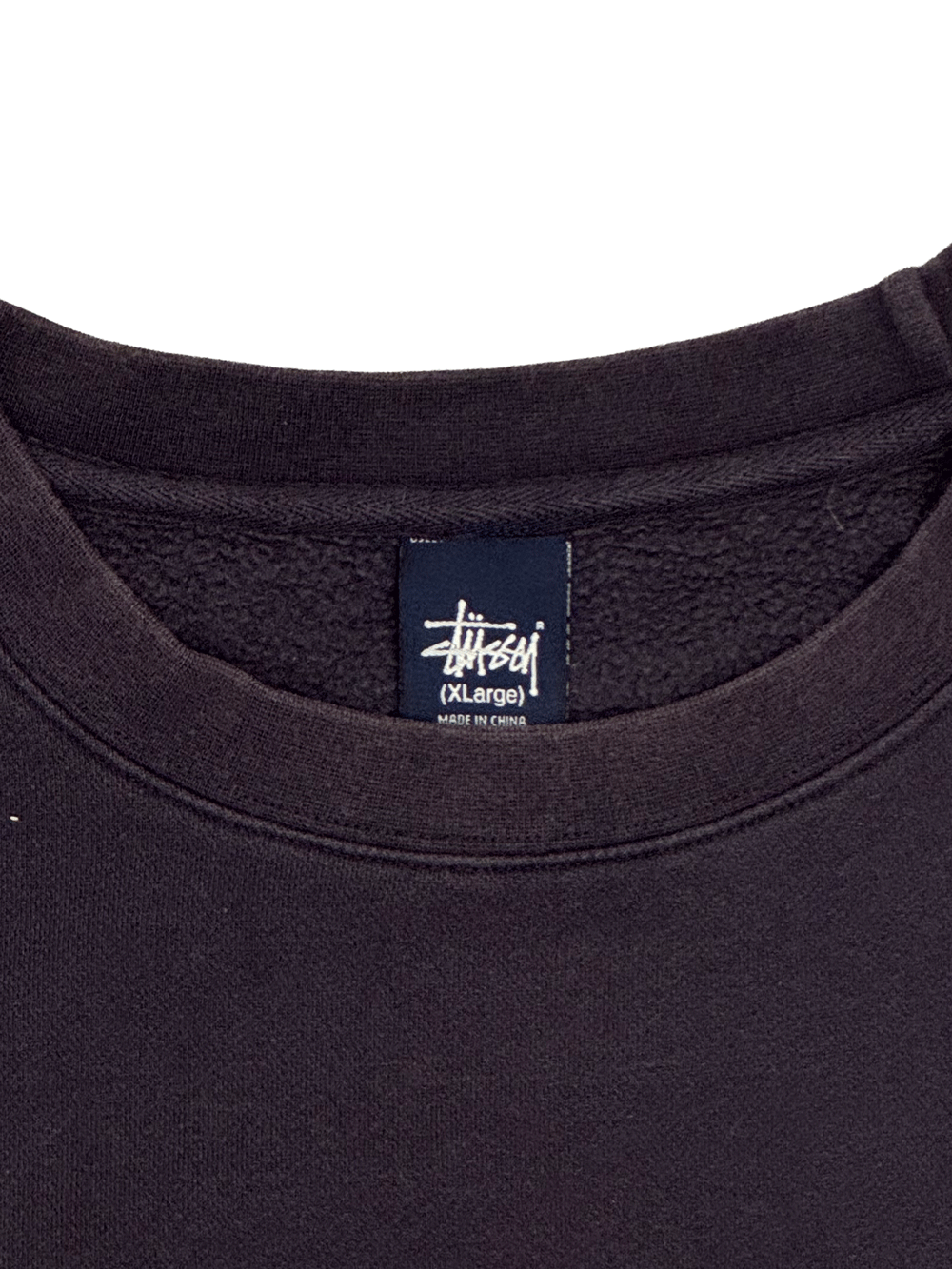 90’s "Stussy" 3D Block Logo Sweat