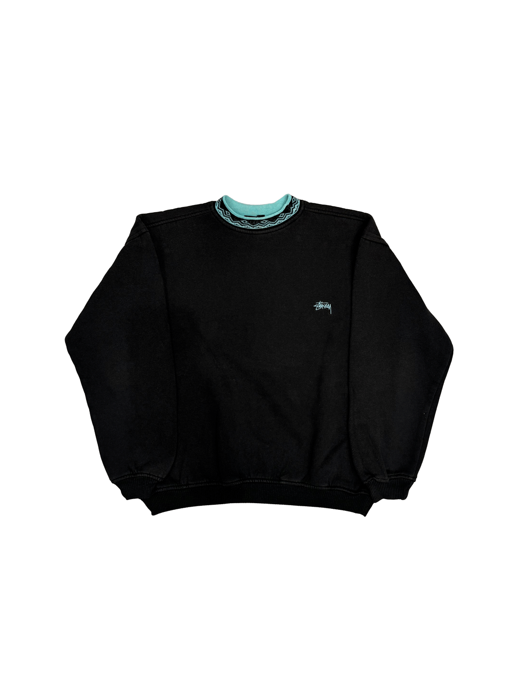 80’s "Stussy" Native Double Neck Sweat