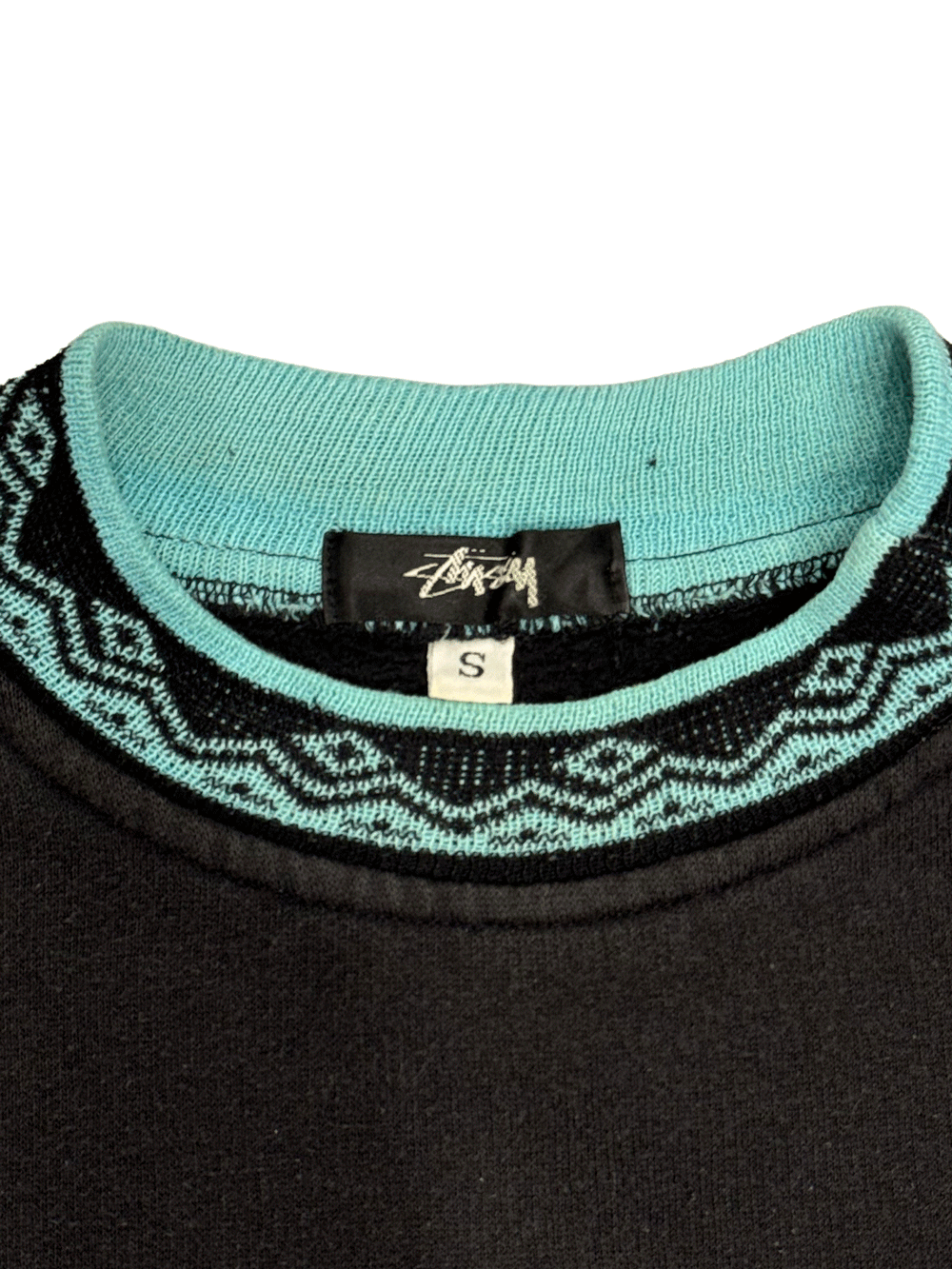 80’s "Stussy" Native Double Neck Sweat