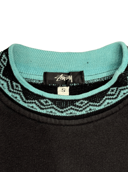 80’s "Stussy" Native Double Neck Sweat