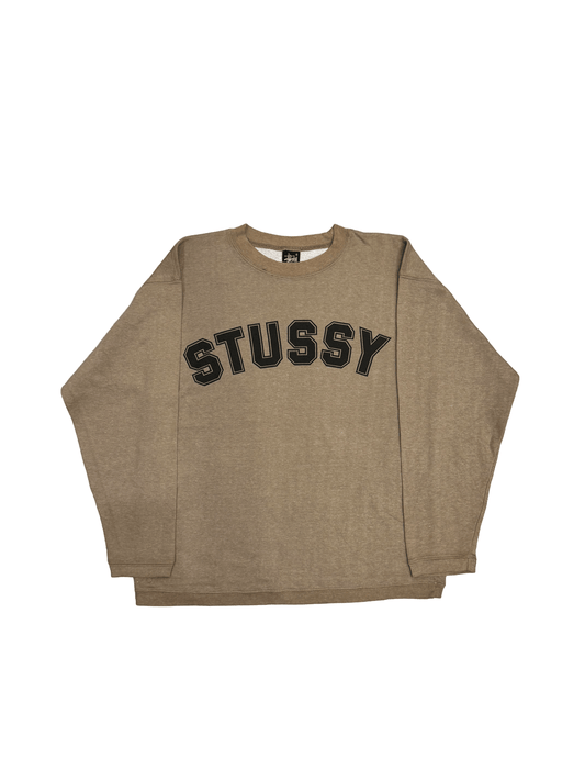 90’s "Stussy" College Arch Logo Sweat