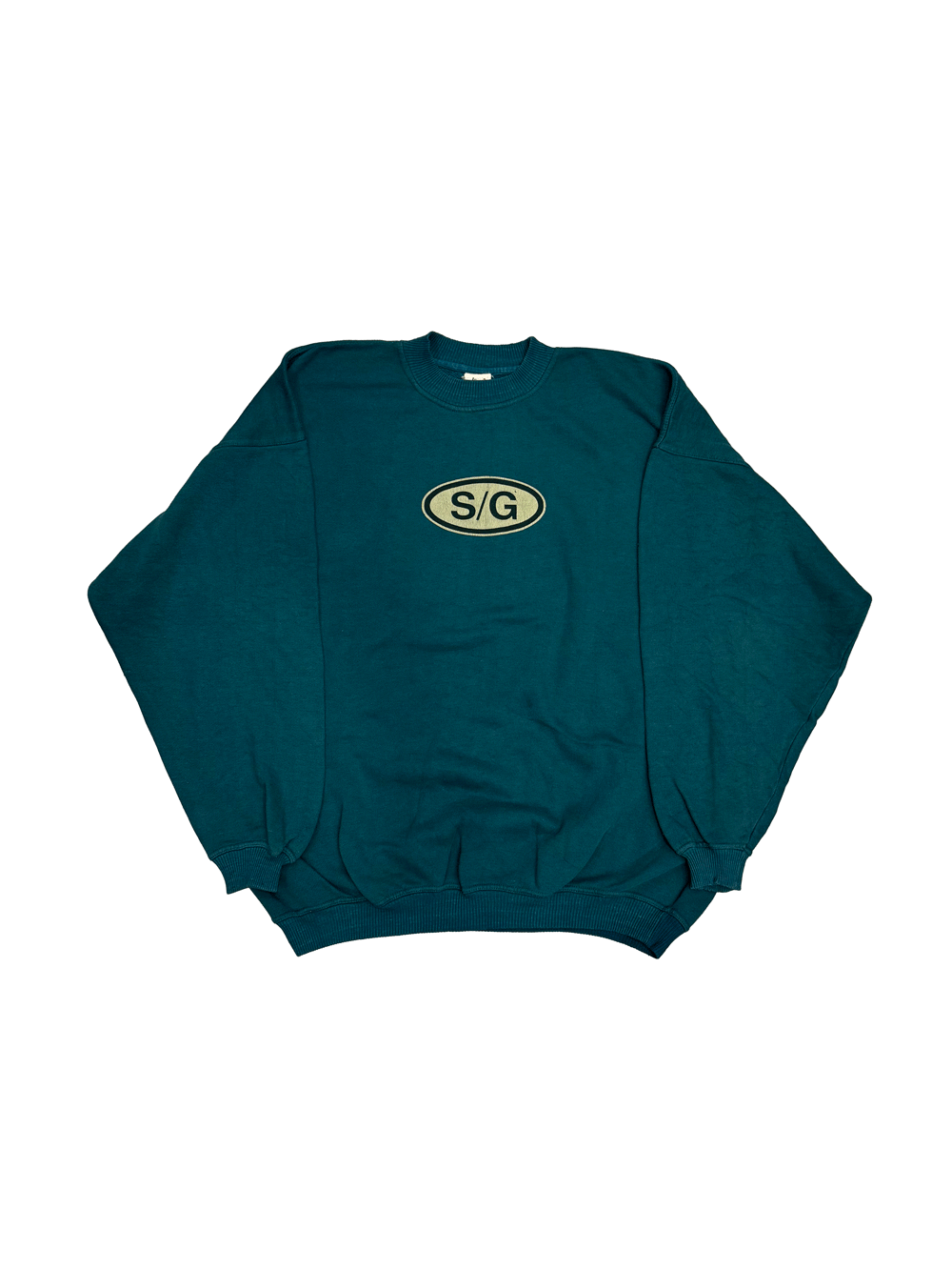 90’s "Stussy" S/G Oval Print Sweat
