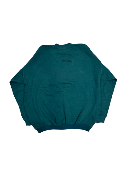 90’s "Stussy" S/G Oval Print Sweat