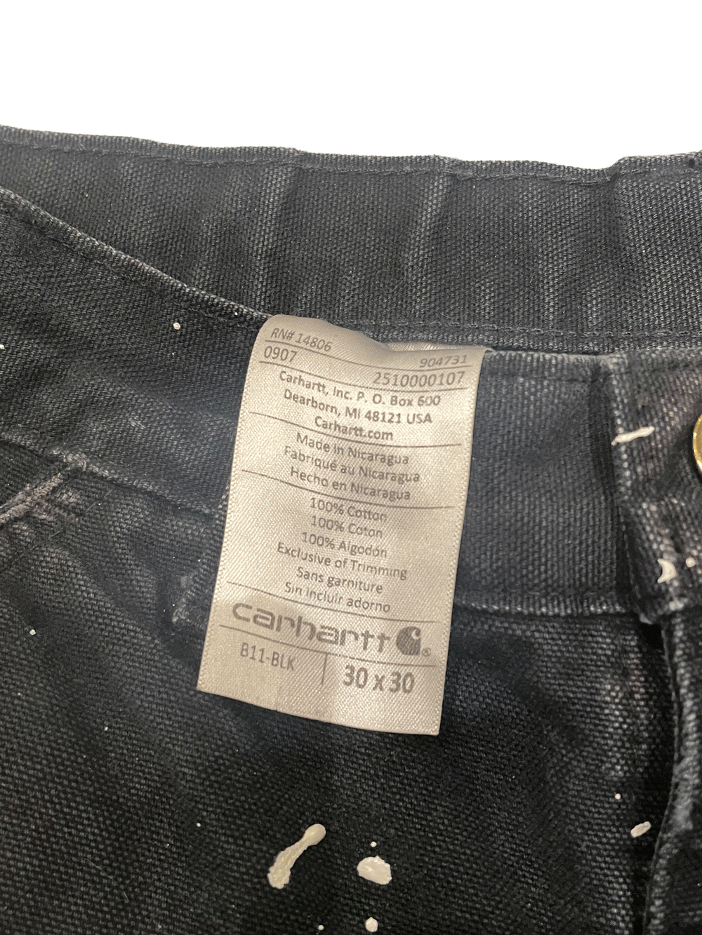 "Carhartt" Painted Work Pants