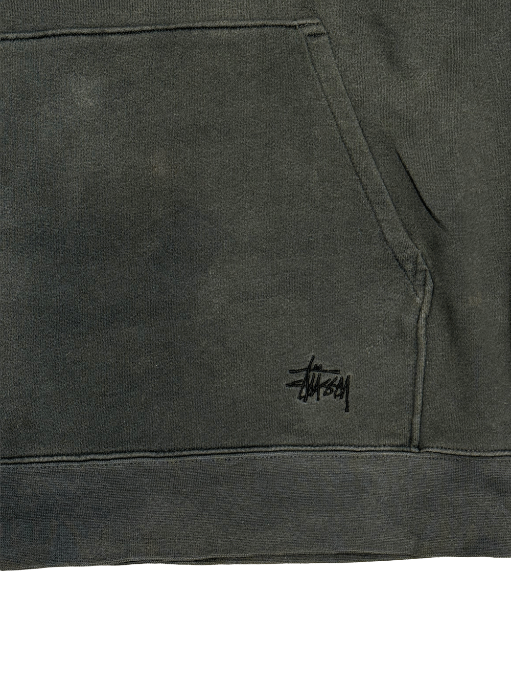 90’s "Stussy" Olive Hoodie