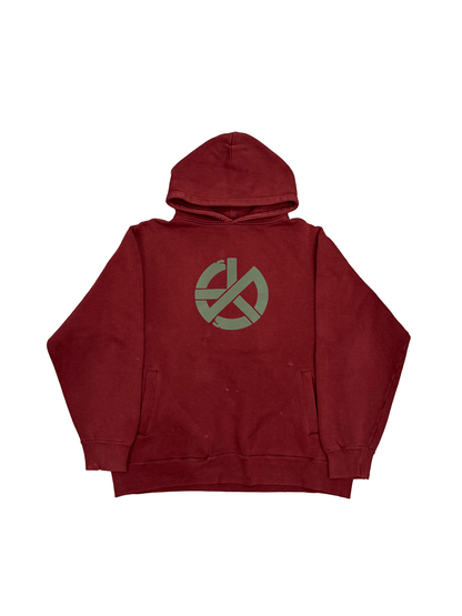 90’s~00’s "Stussy" Red Hoodie