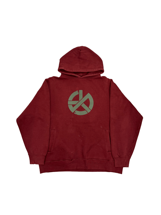 90’s~00’s "Stussy" Red Hoodie