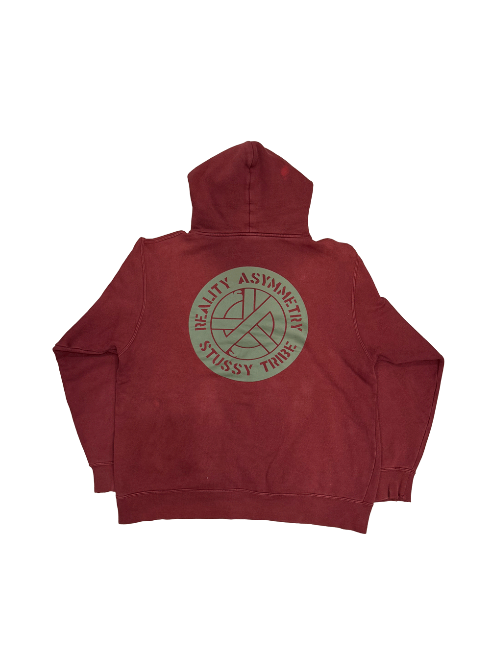 90’s~00’s "Stussy" Red Hoodie