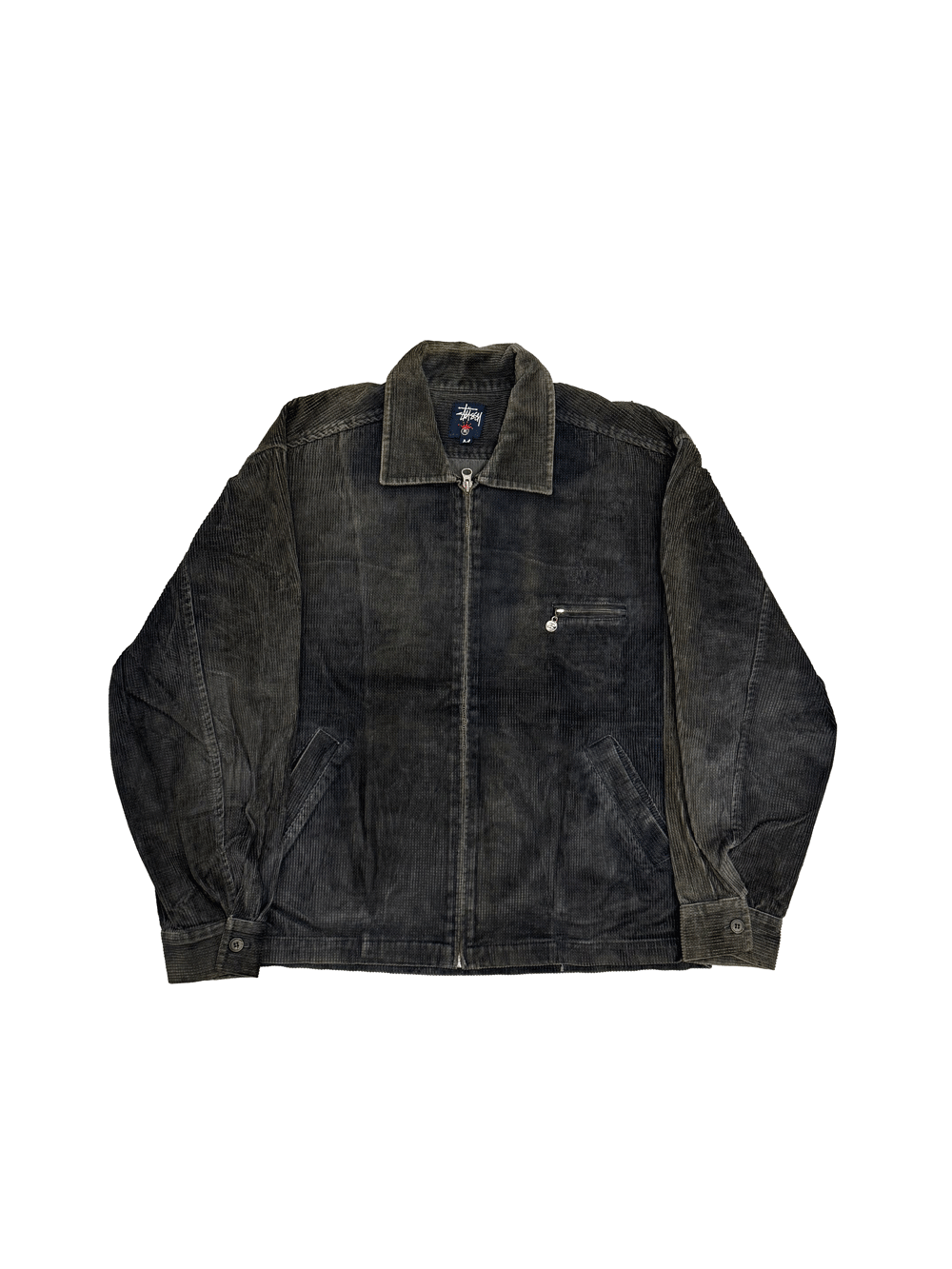 90’s "Stussy" Corduroy Zip Jacket