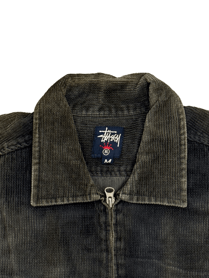 90’s "Stussy" Corduroy Zip Jacket