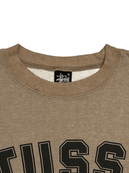 90’s "Stussy" College Arch Logo Sweat