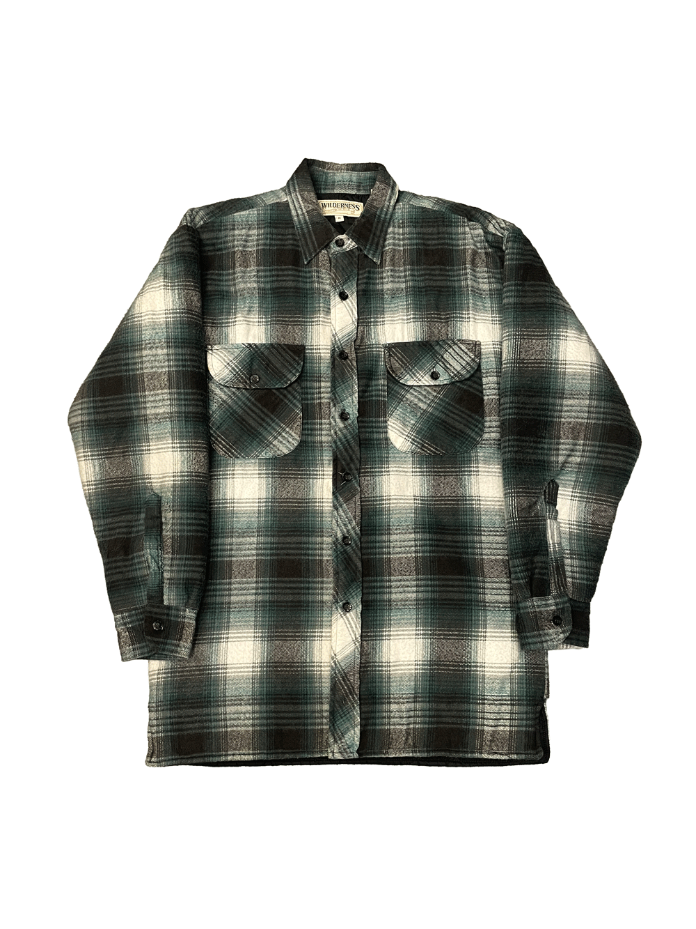 "WIRDERNESS" Quilted Lined Flannel Shirt