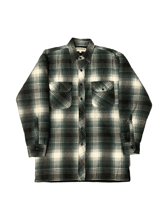"WIRDERNESS" Quilted Lined Flannel Shirt