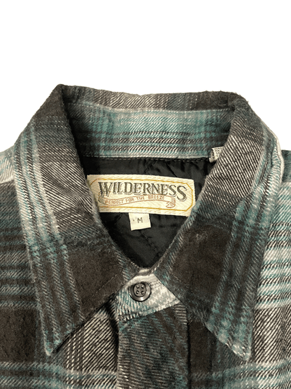 "WIRDERNESS" Quilted Lined Flannel Shirt