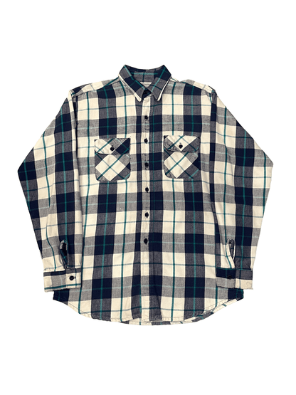 80'S "FIVE BROTHER" Flannel Shirt