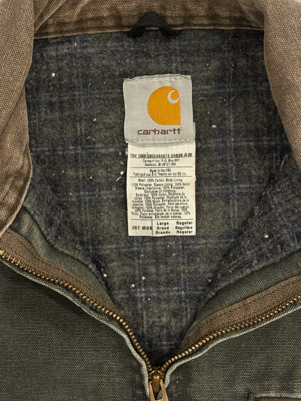 00’s "Carhartt" Detroit Jacket