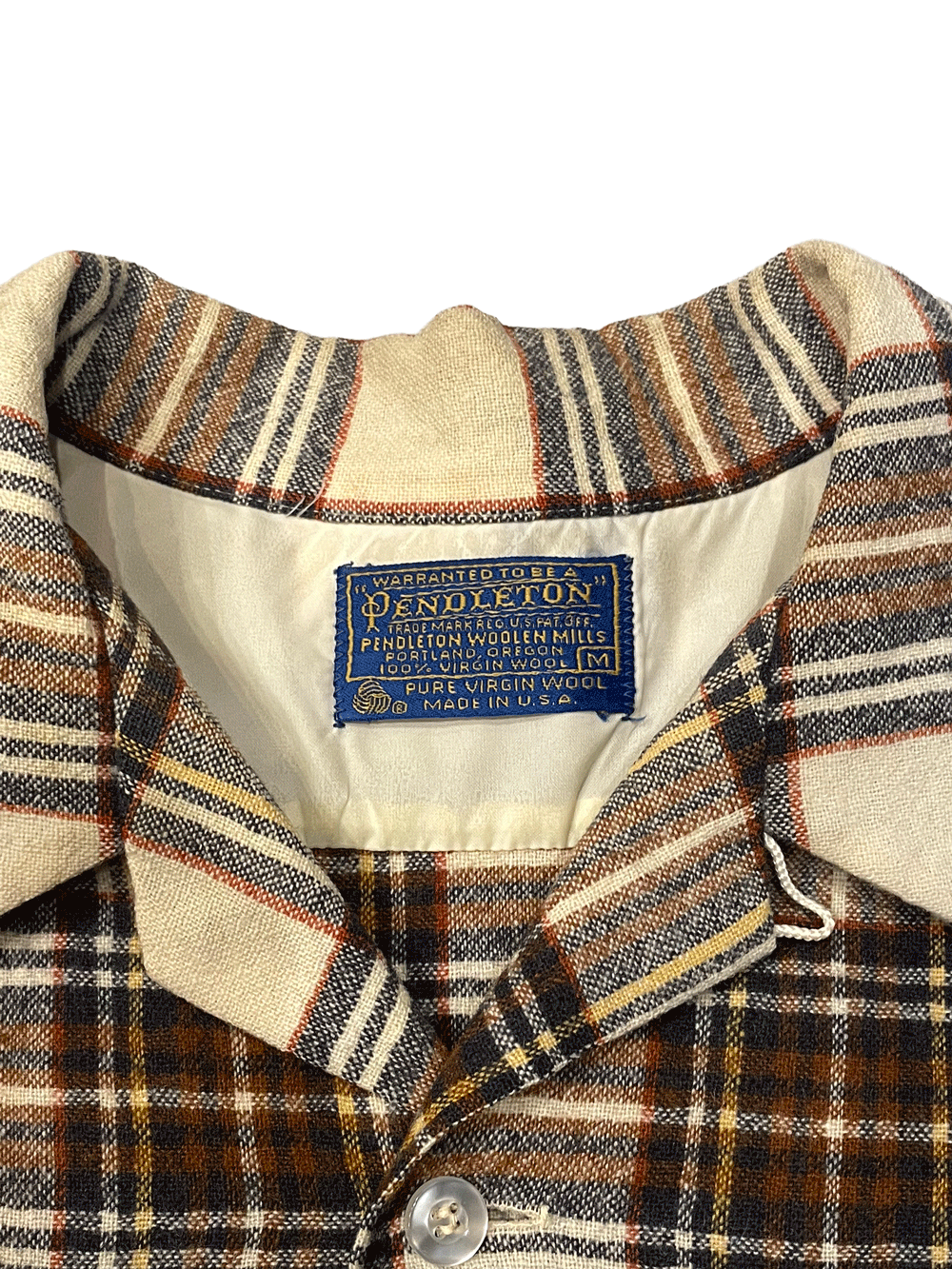 70'S "PENDLETON" Wool Board Shirt