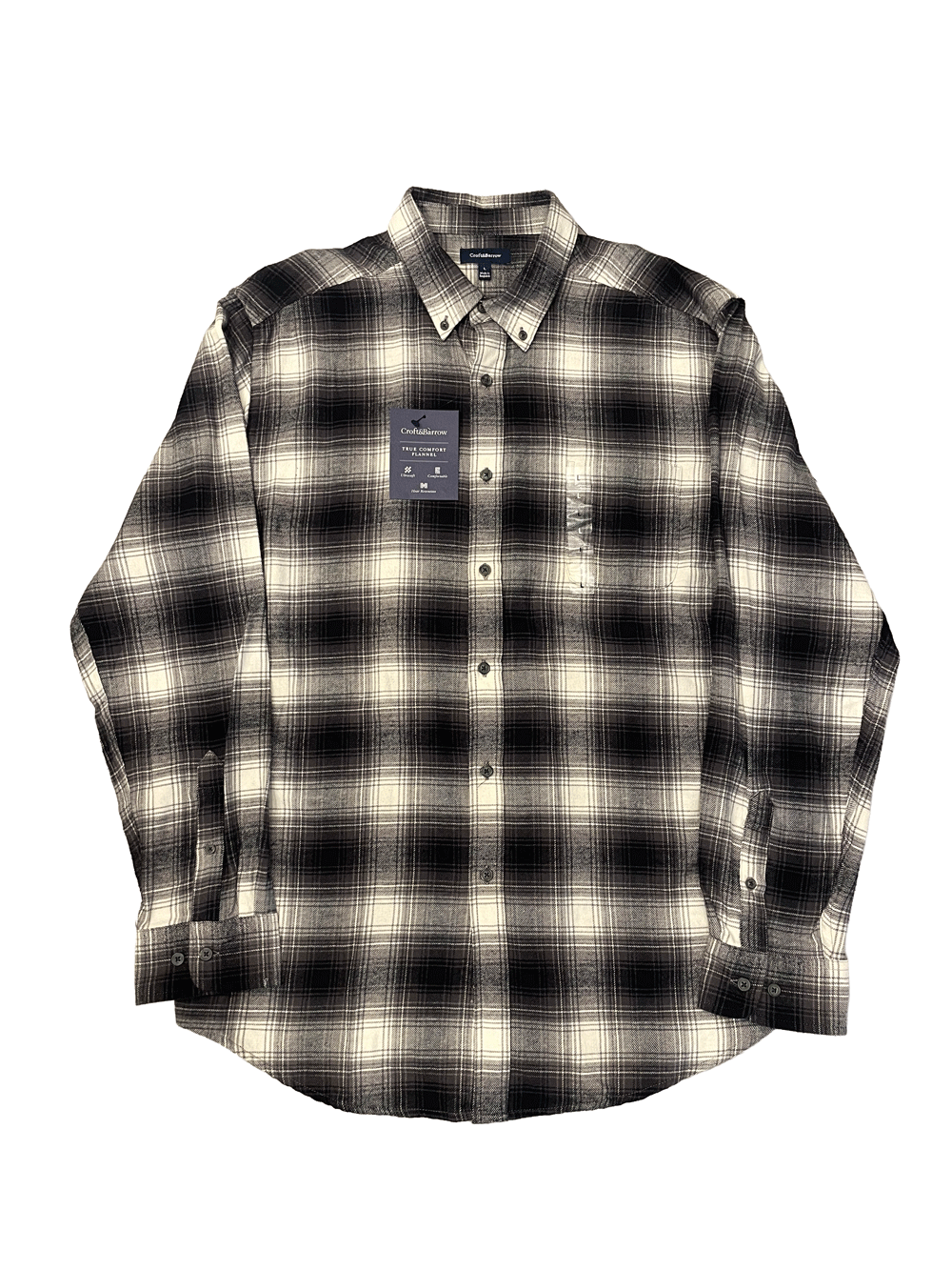 "CROFT & BARROW" Flannel Shirt(DEAD STOCK)