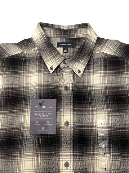 "CROFT & BARROW" Flannel Shirt(DEAD STOCK)