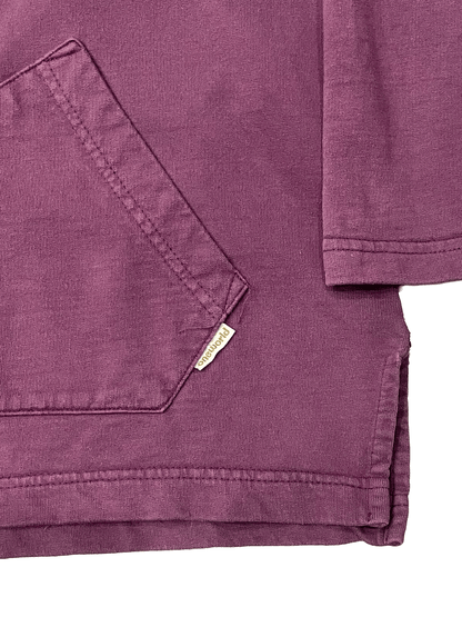 "one world" Pull-Over Half-Zip Hoodie