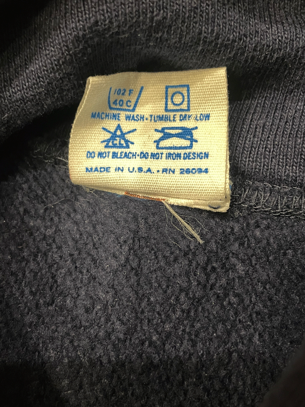 80's "Champion" REVERSE WEAVE Hoodie "PENN"
