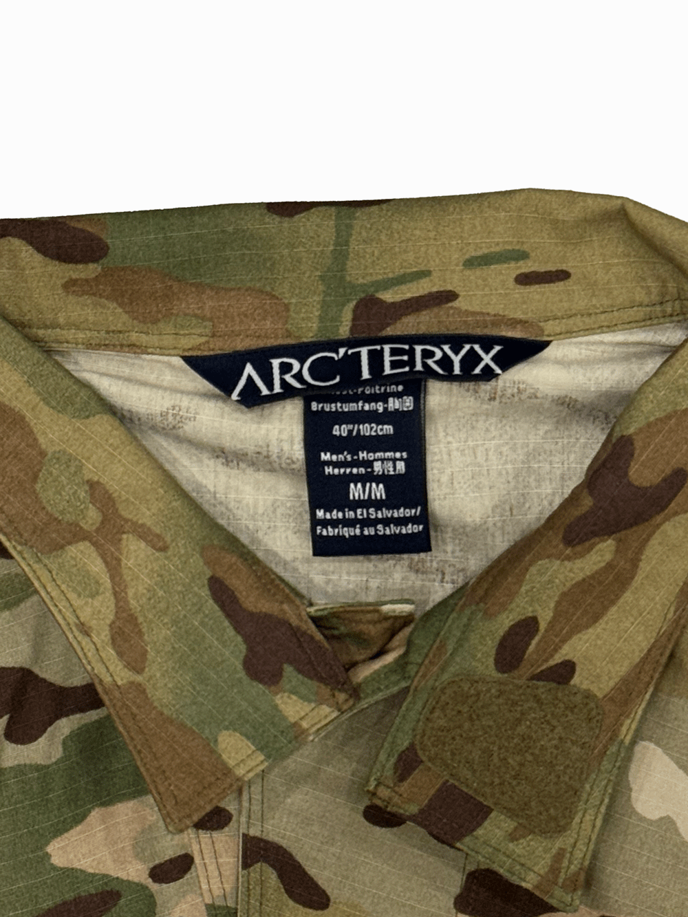 "ARC'TERYX"LEAF"dead stock"Assault Shirt AR Gen 2 MultiCam