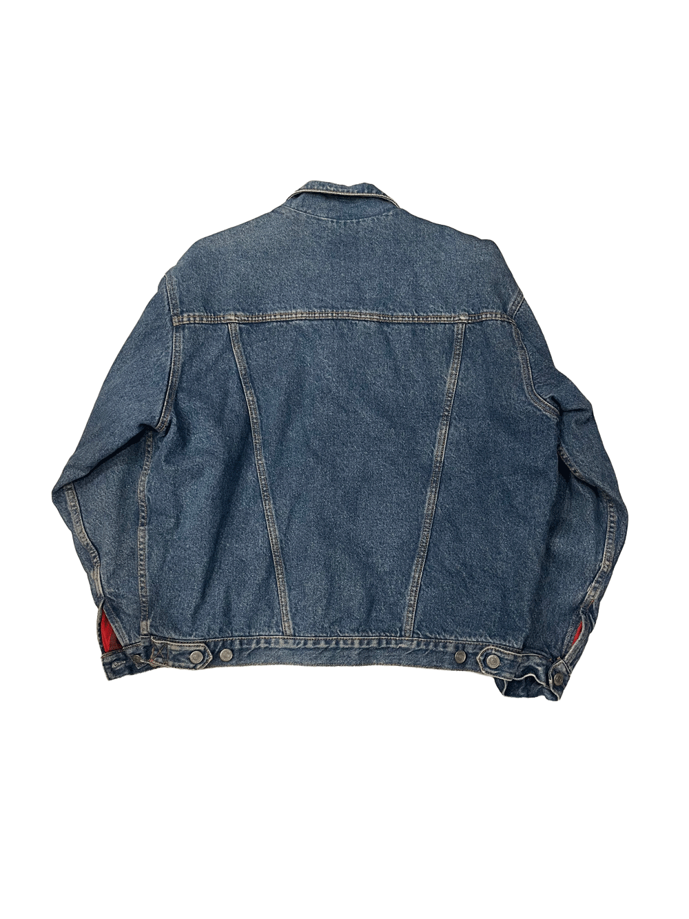 90'S "GAP DENIM" Flannel Lined Denim Jacket