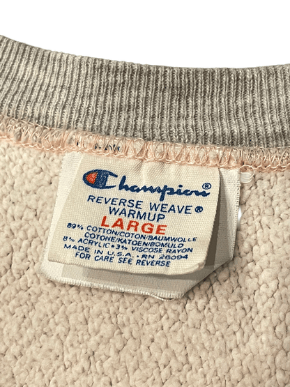 80's "Champion" REVERSE WEAVE Crewneck Sweat Shirt "ENDICOTT COLLEGE"