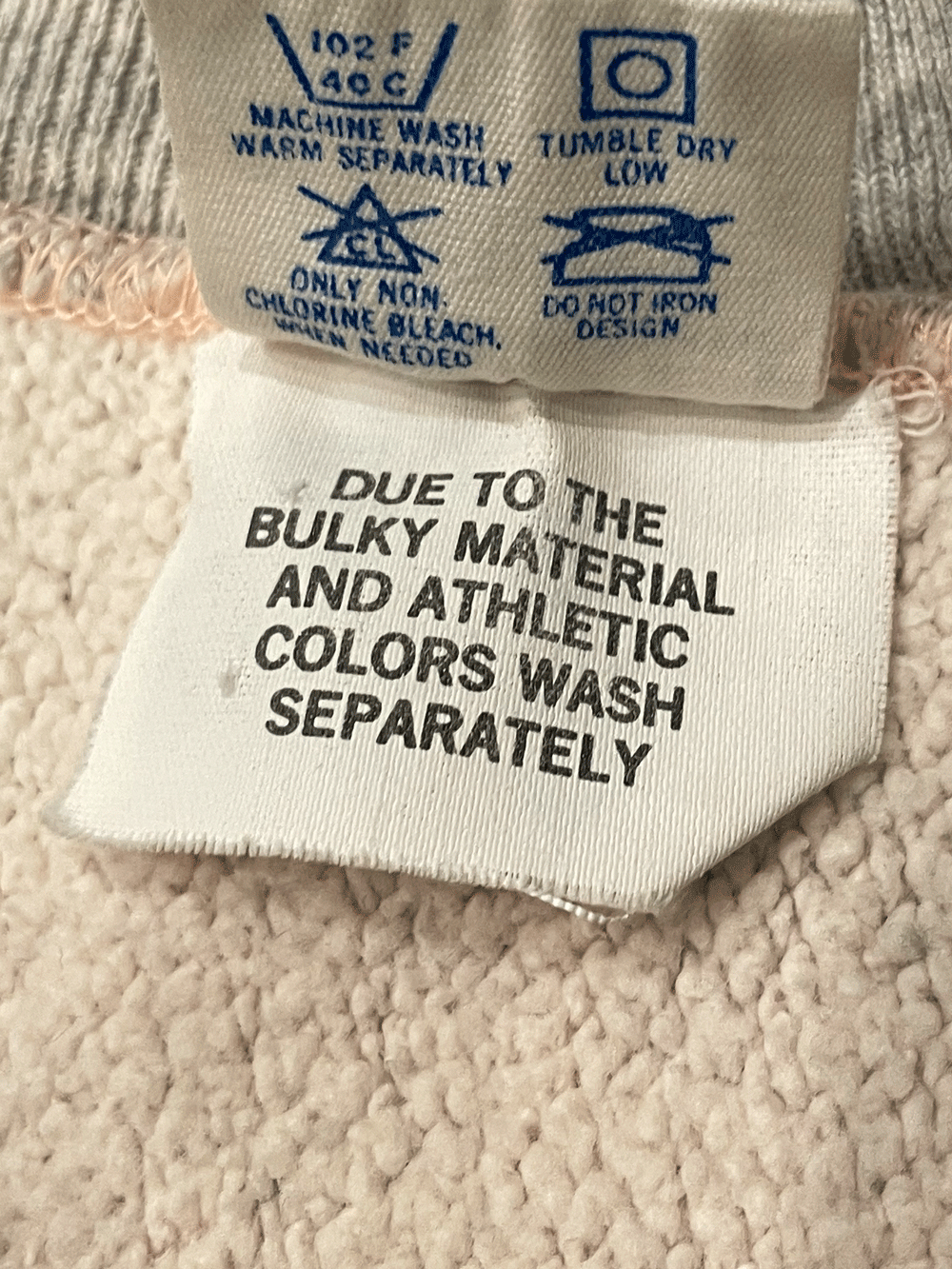 80's "Champion" REVERSE WEAVE Crewneck Sweat Shirt "ENDICOTT COLLEGE"