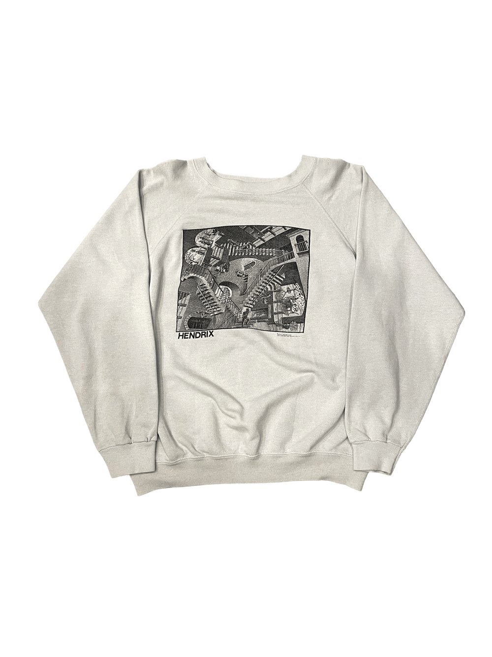 80's "M.C. Escher" Relativity CrewNeck Sweat Shirt