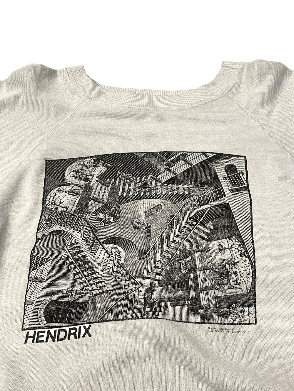 80's "M.C. Escher" Relativity CrewNeck Sweat Shirt