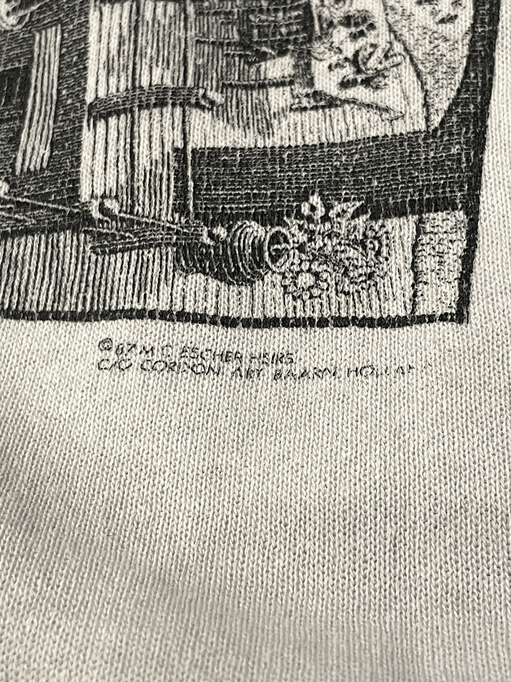 80's "M.C. Escher" Relativity CrewNeck Sweat Shirt
