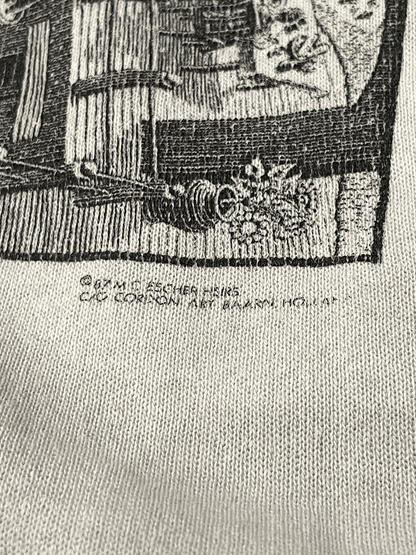 80's "M.C. Escher" Relativity CrewNeck Sweat Shirt