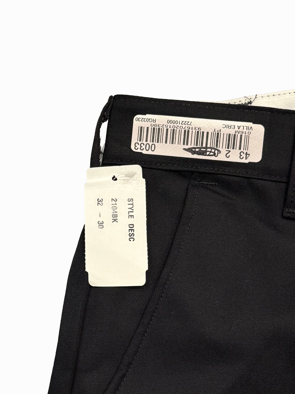 "RED CAP" Lexus Plain Front Service Pants (Dead Stock)