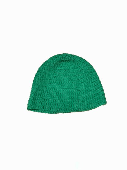 "Kelly Green" Crochet Knit Bucket Hat