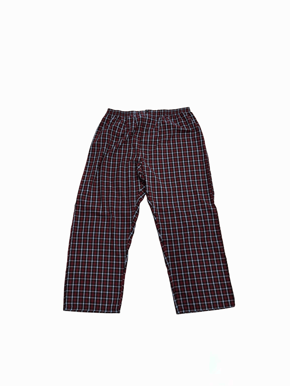 "Plaid Pattern" Relaxed Fit Lounge Pants