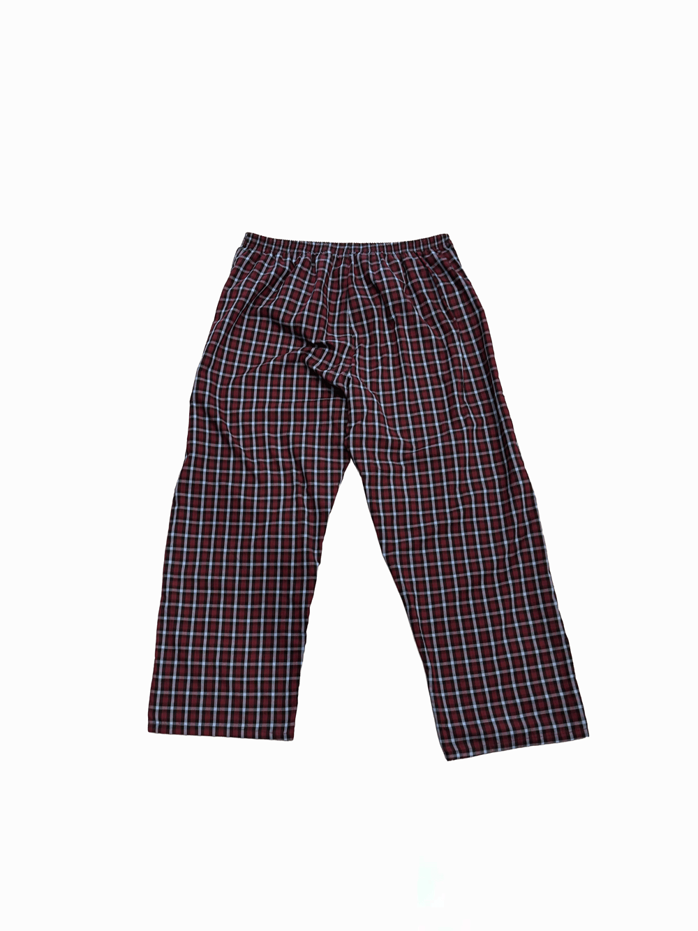 "Plaid Pattern" Relaxed Fit Lounge Pants