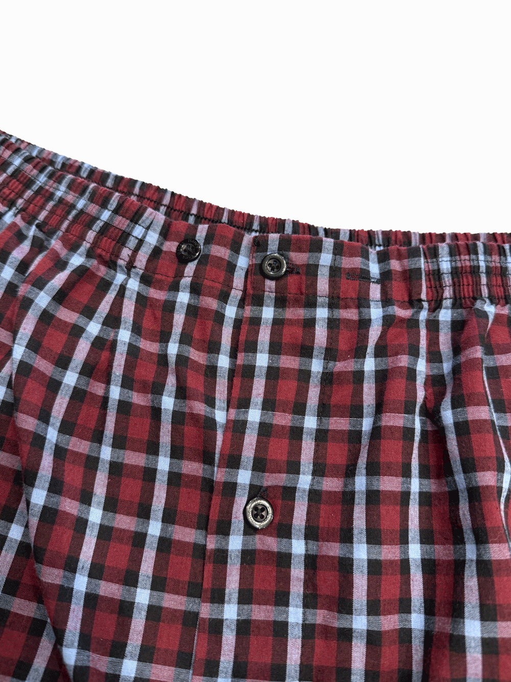 "Plaid Pattern" Relaxed Fit Lounge Pants