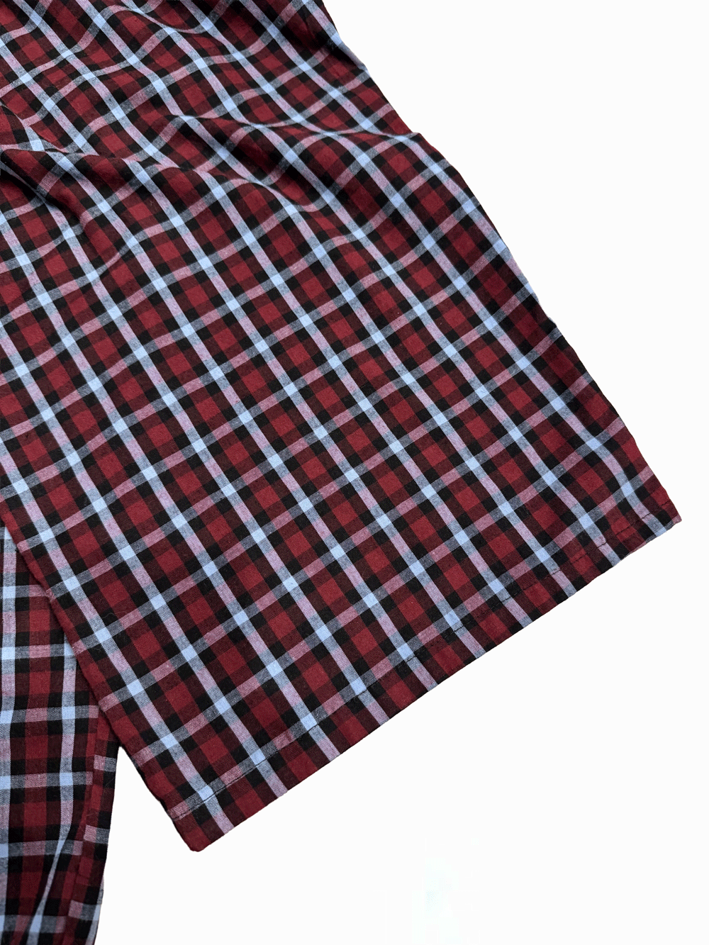"Plaid Pattern" Relaxed Fit Lounge Pants