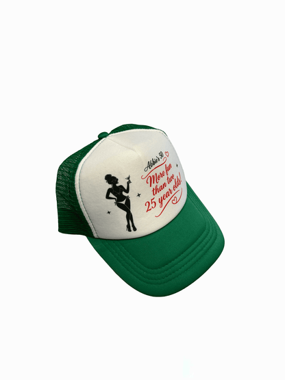 "Abbie's 50th Birthday" Pin-up Girl Graphic Mesh Cap