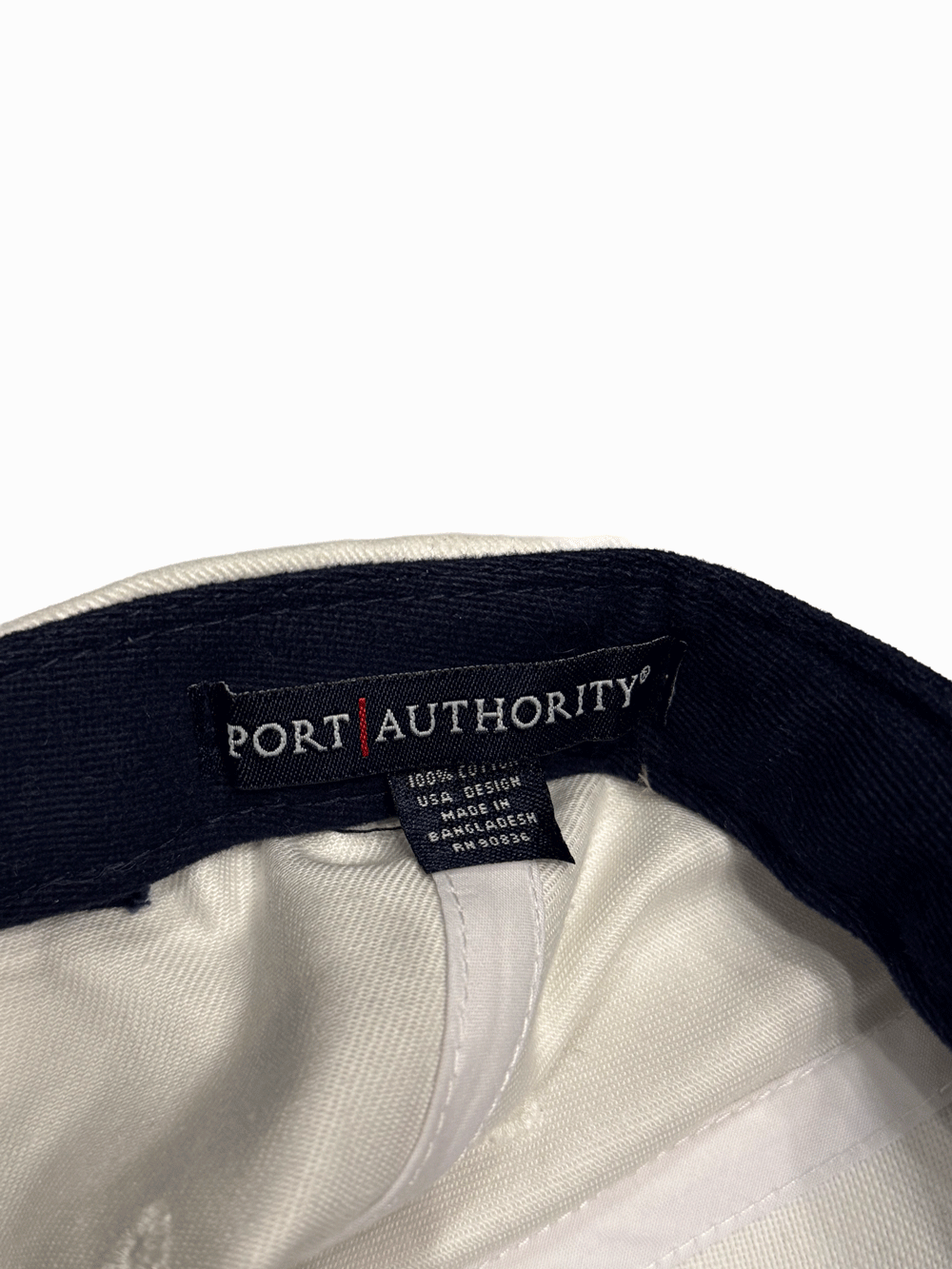 "Penske"Truck Leasing Hat Two Tone White Navy Corporate Cap