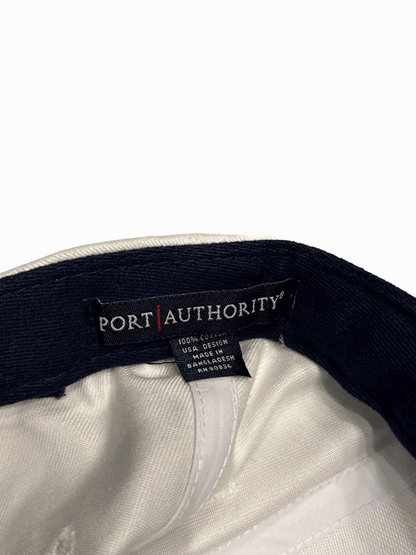 "Penske"Truck Leasing Hat Two Tone White Navy Corporate Cap