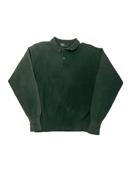80'S "Polo" by Ralph Lauren L/S Polo Shirt
